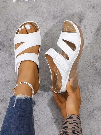 Rowella - Stylish Wedge Sandal With Strap