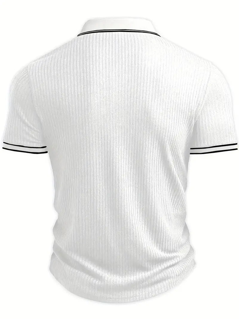 Orestis - Elegant Short Sleeve Polo Shirt