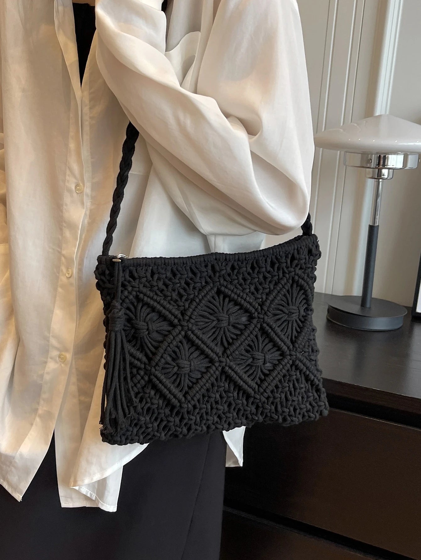Ondina - Woven Crossbody Bag