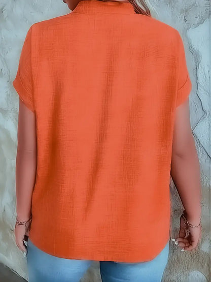 Rosabelle - Casual V Neck Blouse