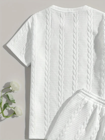 Archie - Casual Knitted Two Picec Set