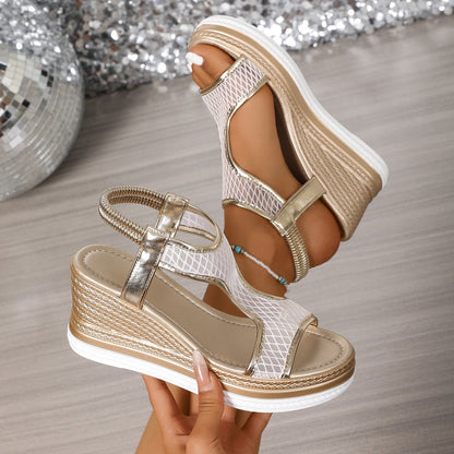 Pamelia - Orthopedic Wedge Sandal