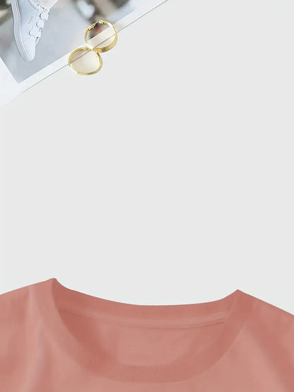 Aimilia - Elegant Short Sleeve T-Shirt With Floral Print