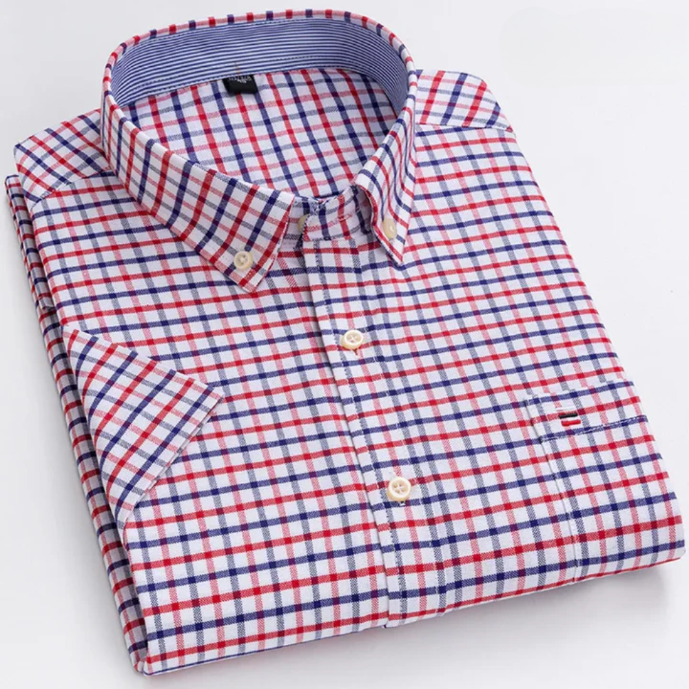Petersen - Classic Cotton Shirt With Pattern