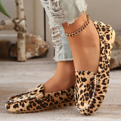 Jennifer | Leopard Print Loafers