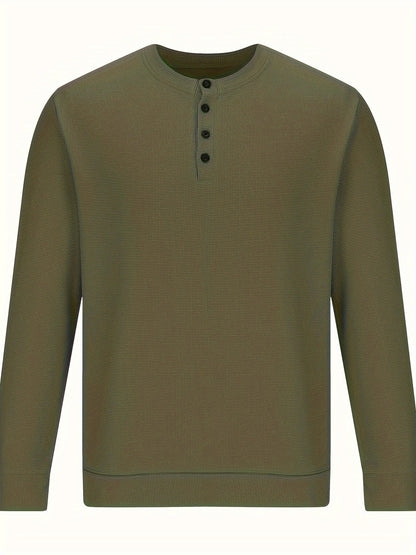 Renaud - Waffle Long Sleeve Shirt