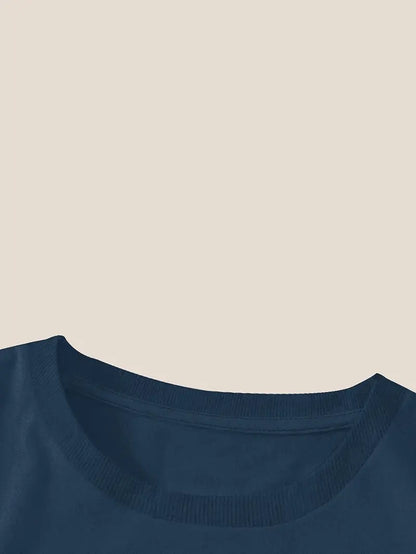 Aimilia - Elegant Short Sleeve T-Shirt With Floral Print