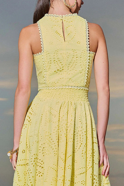 Rosanna - Sleeveless Two-Piece Lace Set