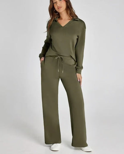 Nivetha - Long Sleeve 2 Piece Set