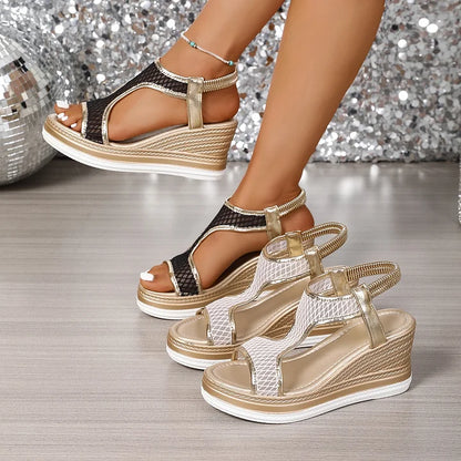 Pamelia - Orthopedic Wedge Sandal