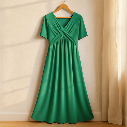 Leia | Elegant Dress with Tummy Coverage