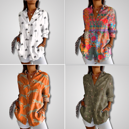 Shalom - Stylish Long Sleeve Blouse