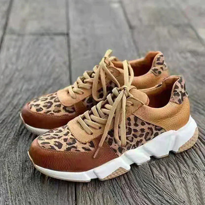 Caoimhe | Comfortable Leopard Sneakers
