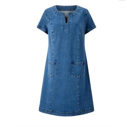 Polixeni - Soft Denim Dress