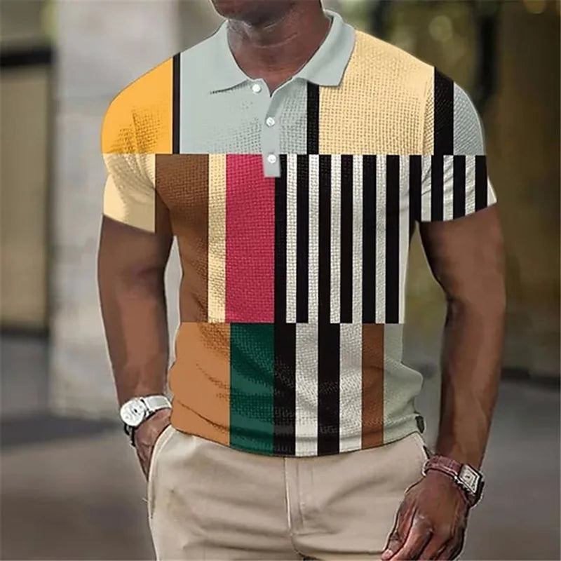 Pollard - Colorful Checked Polo Shirt