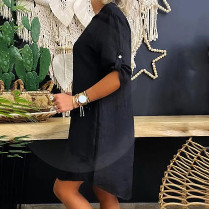 Ankica - Comfortable Linen Dress