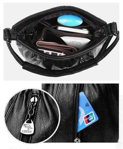 Elisa | Stylish Multi-Layer Handbag