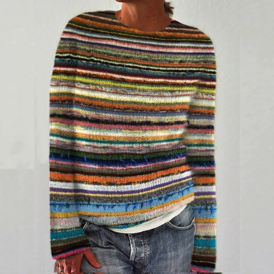 ARIA – VIBRANT STRIPED JUMPER