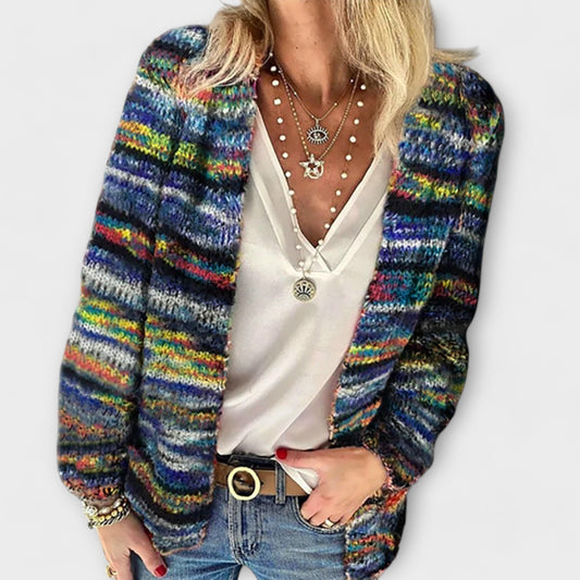 Birgitte - Vibrant and Joyful Cardigan