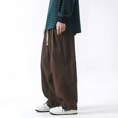 Paolino - Stylish Loose Fit Pants