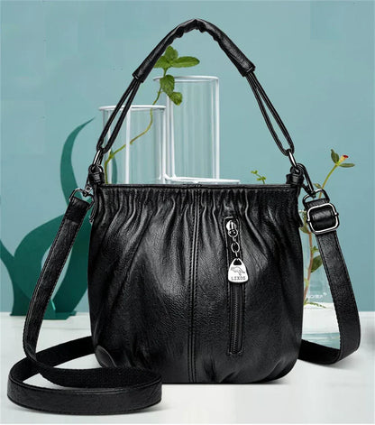 Elisa | Stylish Multi-Layer Handbag