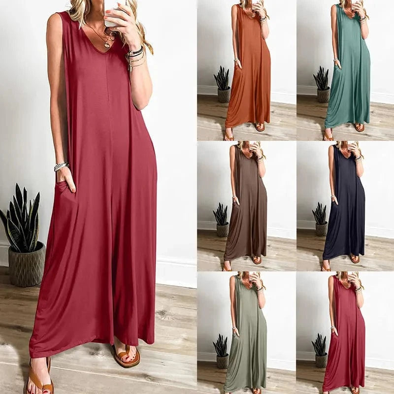 Arancha - Casual Loose Jumpsuit