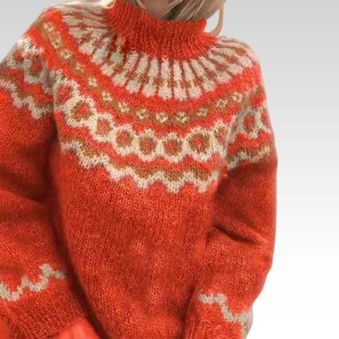 SJENNA – RUSTIC YOKE JUMPER