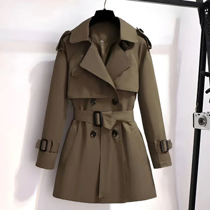 Mirella™ | Short and Chic Trench Coat for Women