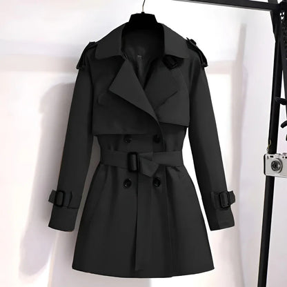 Mirella™ | Short and Chic Trench Coat for Women