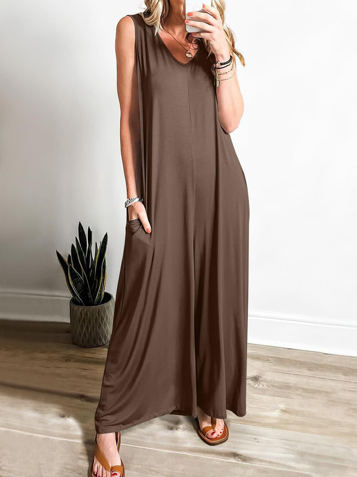 Arancha - Casual Loose Jumpsuit