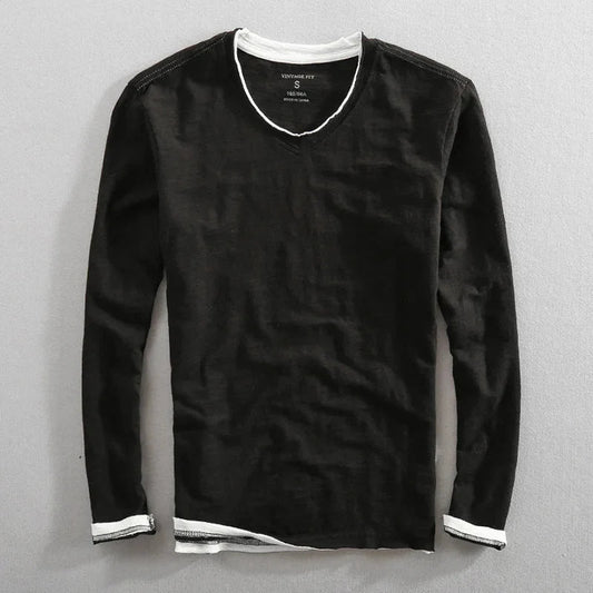 Roderick - Cotton Long Sleeve Shirt