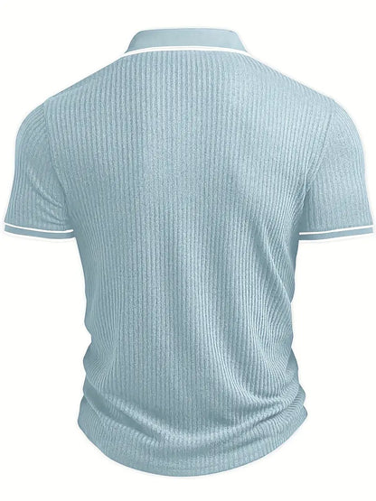 Orestis - Elegant Short Sleeve Polo Shirt