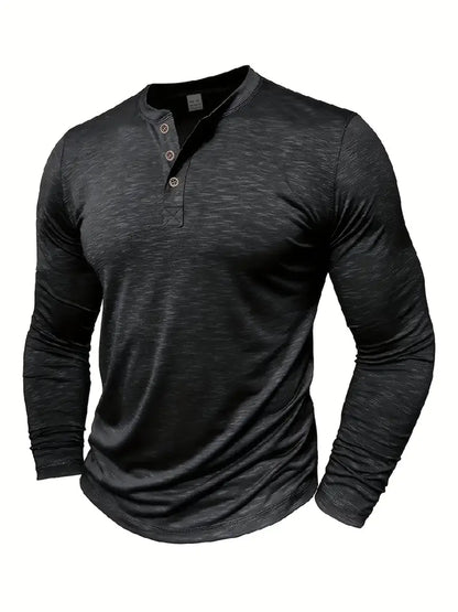 Randell - Casual Long Sleeve T-Shirt