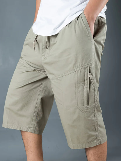 Stepan - Breathable And Multi-Pocket Cargo Shorts