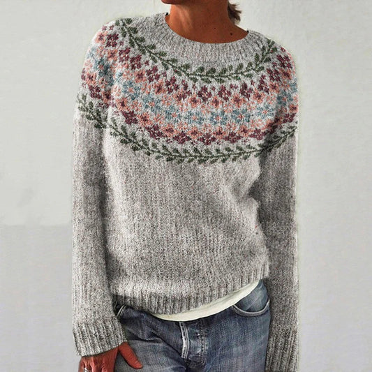 LEILA – BOTANICAL YOKE JUMPER
