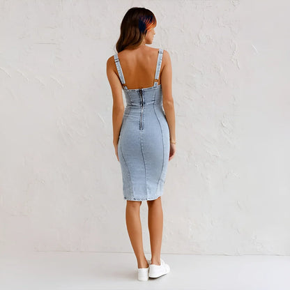 Arianna - Denim Dress