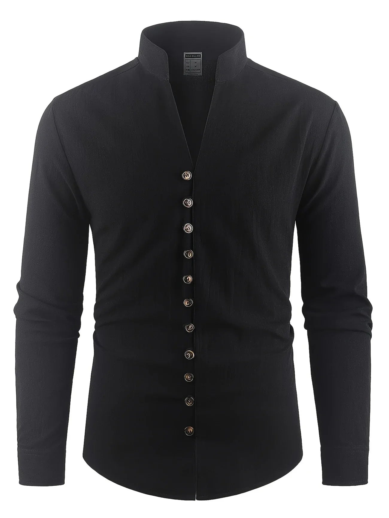 Shayne - Lightweight Cotton Linen Long Sleeve Shirt