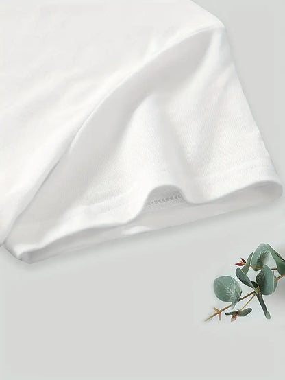 Aimilia - Elegant Short Sleeve T-Shirt With Floral Print