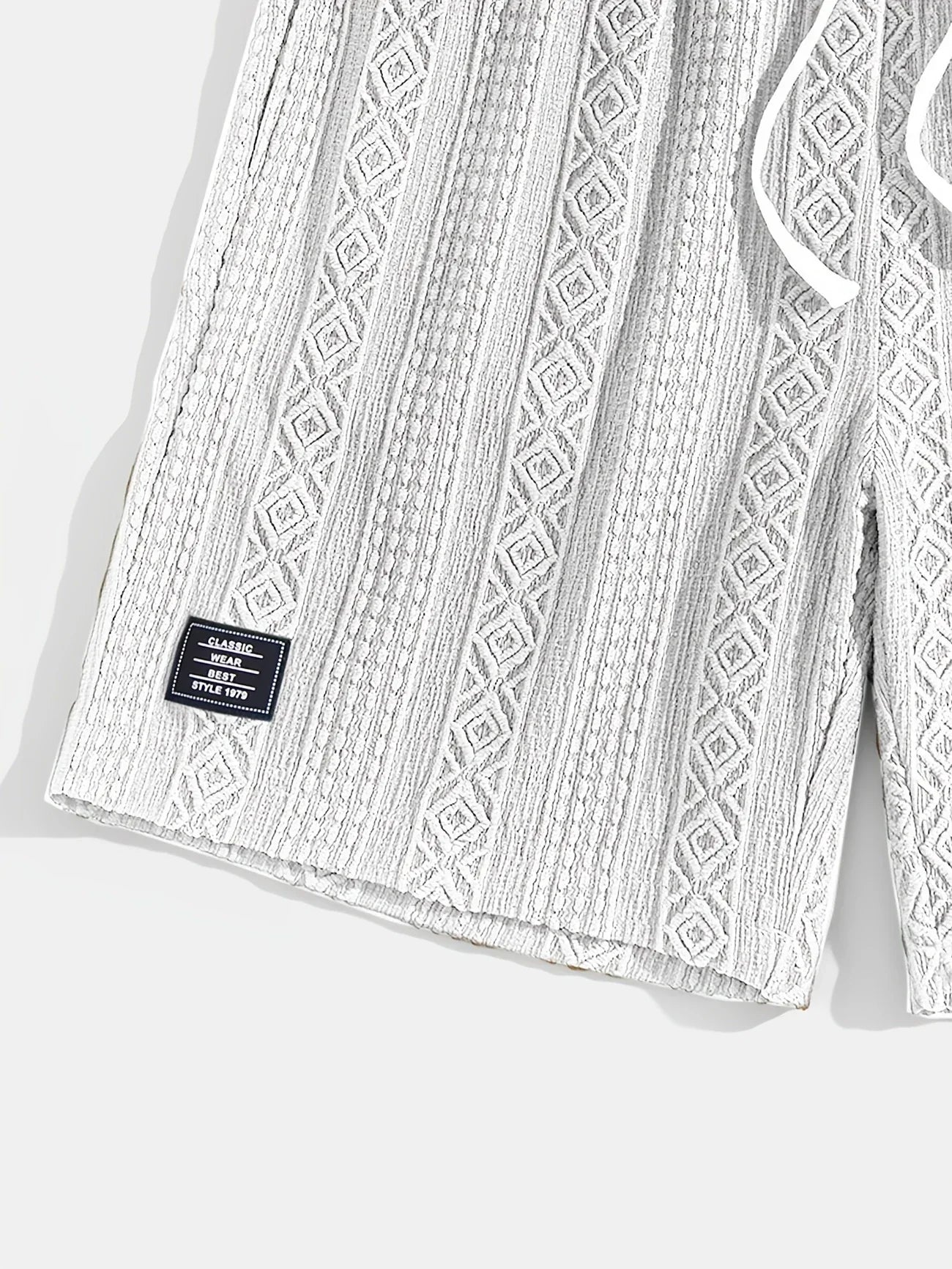 Andrew - Adjustable Drawstring Waist Shorts