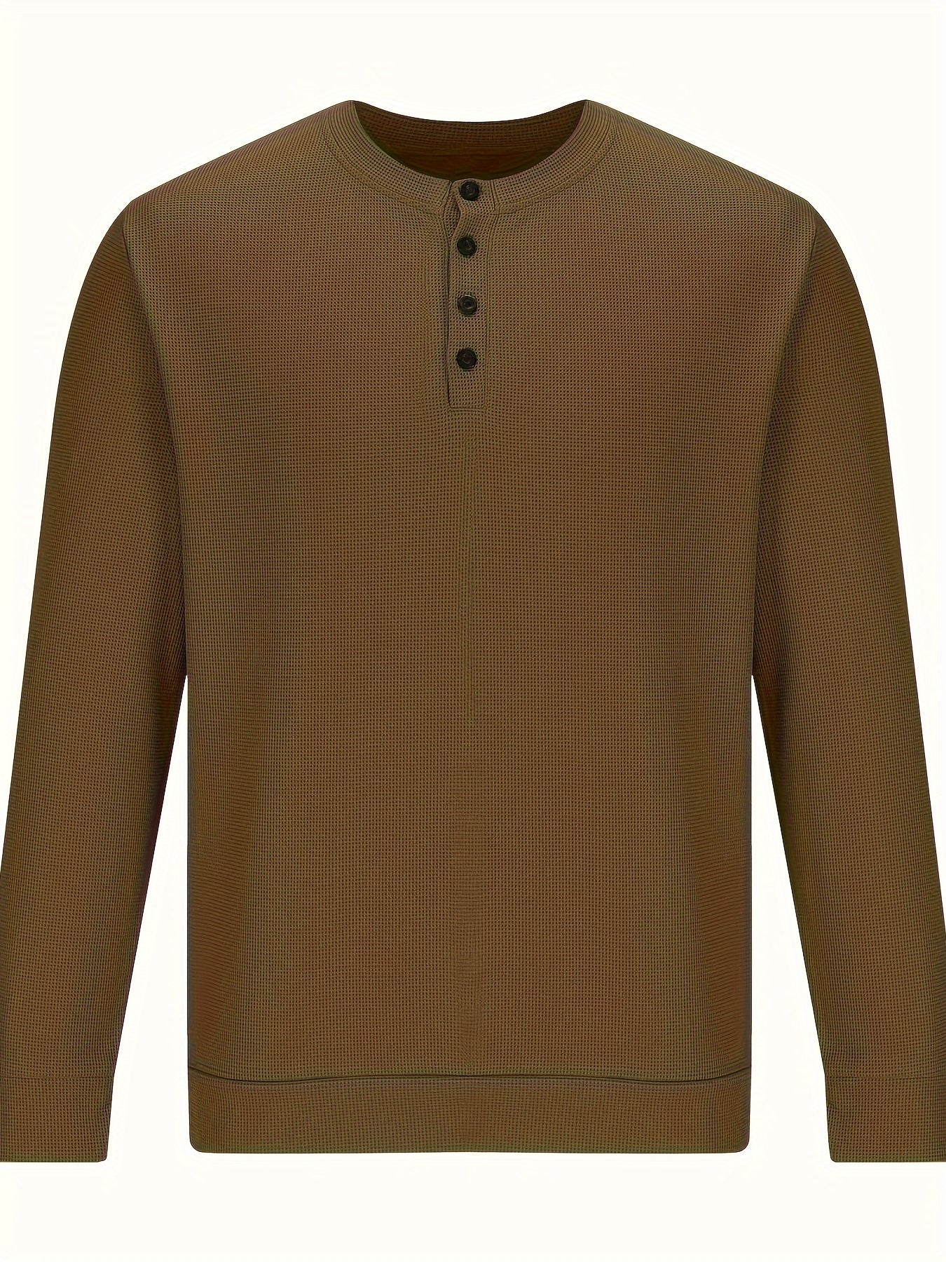 Renaud - Waffle Long Sleeve Shirt