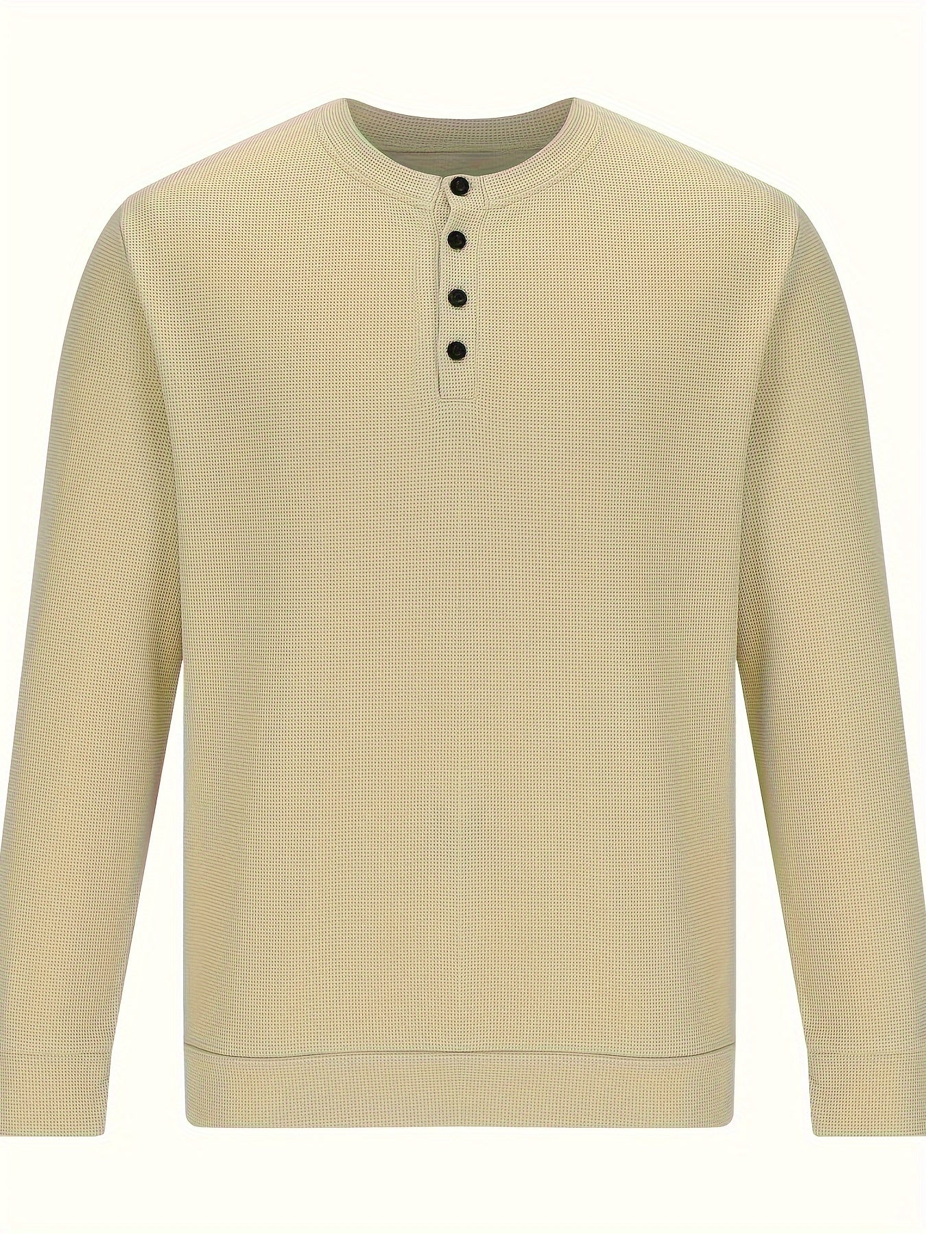 Renaud - Waffle Long Sleeve Shirt