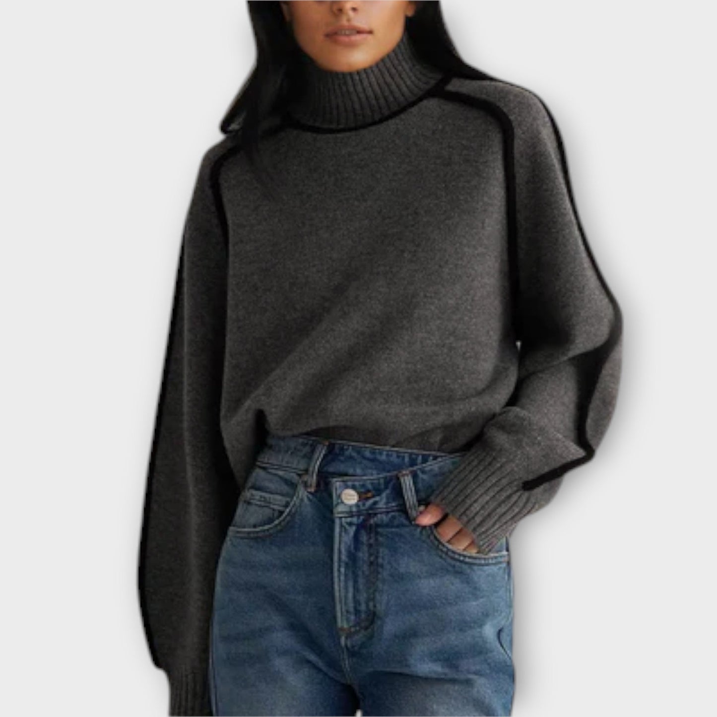 Emilie - Luxuriously Soft Roll Neck Sweater