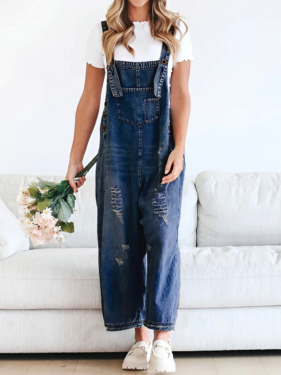 Dafne | Denim Overalls