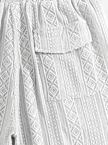 Andrew - Adjustable Drawstring Waist Shorts