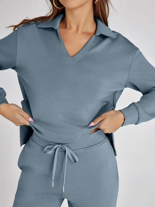 Nivetha - Long Sleeve 2 Piece Set