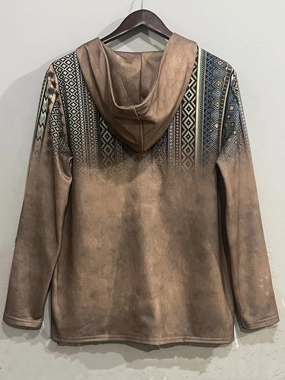 Sandeep - Casual 3D Printed Hoode