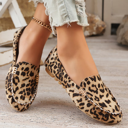 Jennifer | Leopard Print Loafers