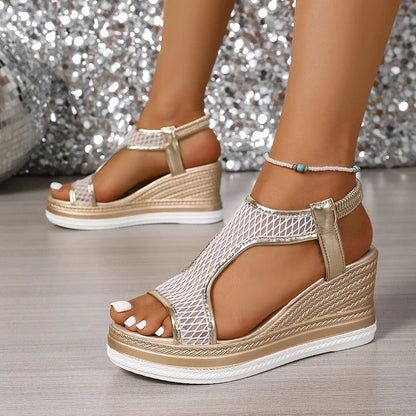 Pamelia - Orthopedic Wedge Sandal