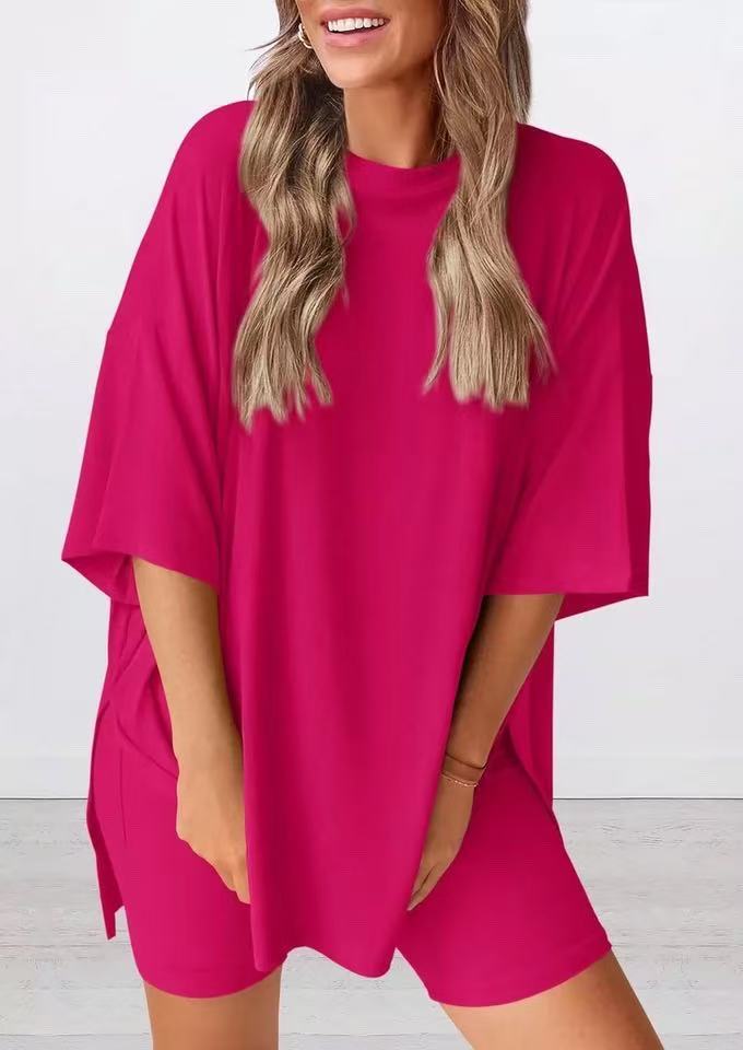 Rikke - Short Sleeve Two Piece Set