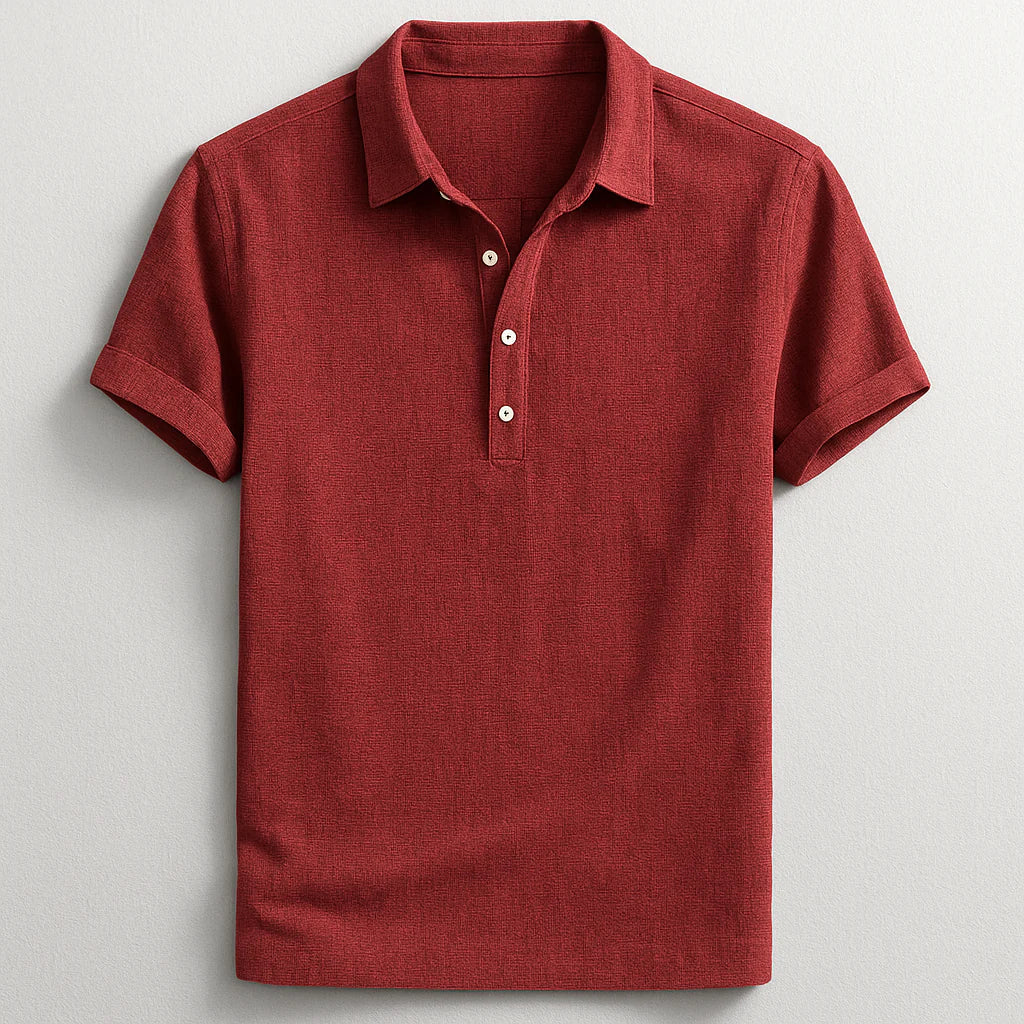 Raymond - Fashionable Linen Polo Shirt